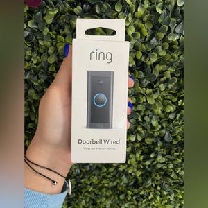 Ring wifi wired doorbell